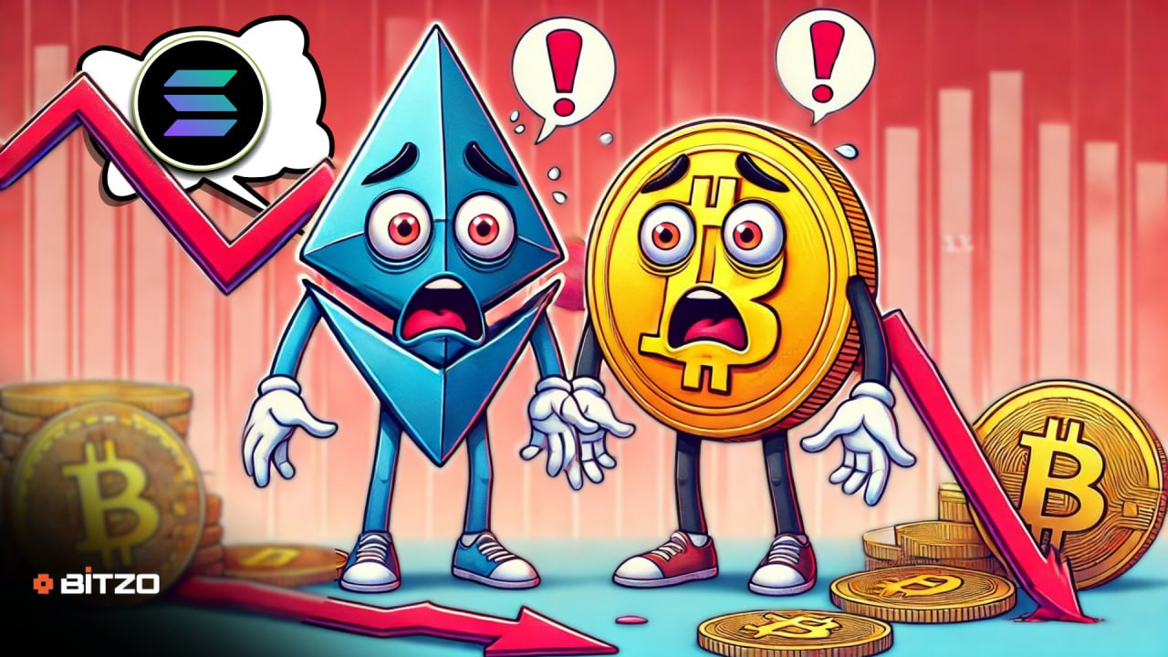 Massive Sell-off: Bitcoin, Ethereum, and Solana Prices in Freefall — Is This the End?